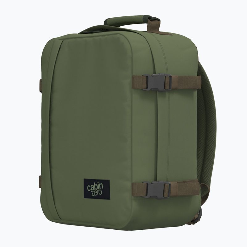 Travel backpack CabinZero Classic 28 l georgian khaki 4