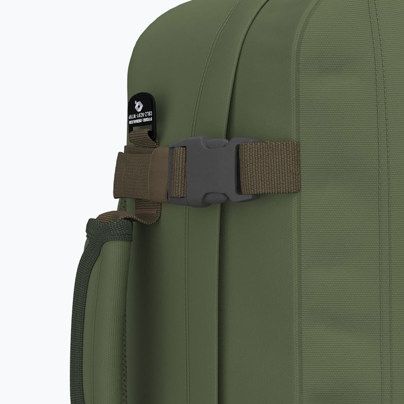 Travel backpack CabinZero Classic 28 l georgian khaki 10