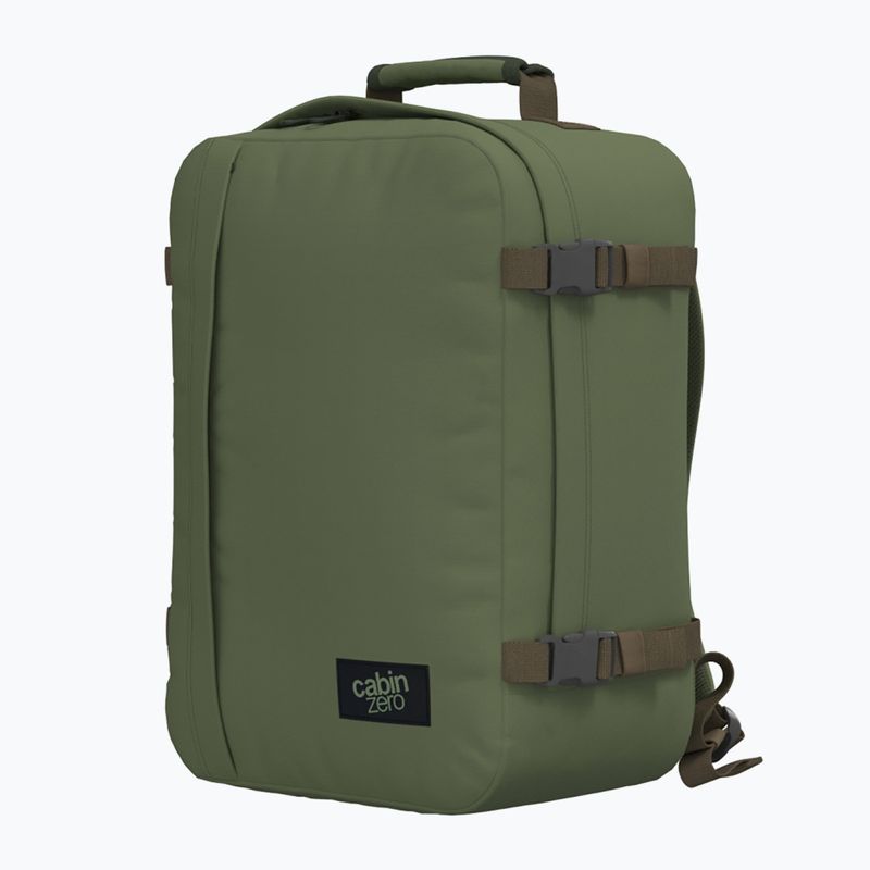 CabinZero Classic 36 l georgian khaki hiking backpack 4