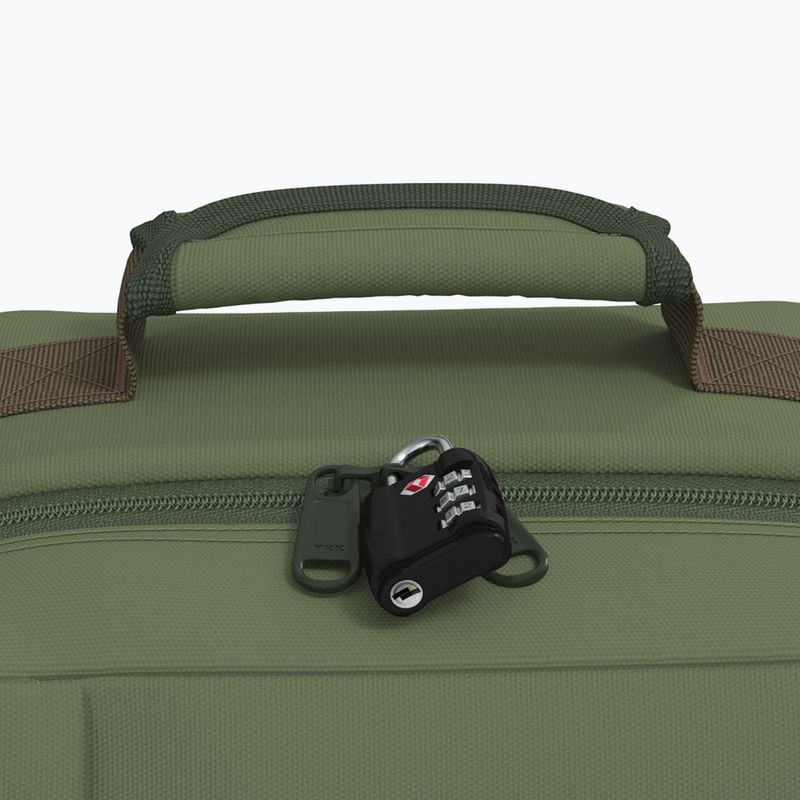 Travel backpack CabinZero Classic 36 l georgian khaki 8