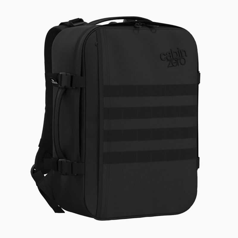 CabinZero Military 28 l hiking backpack absolute black 2