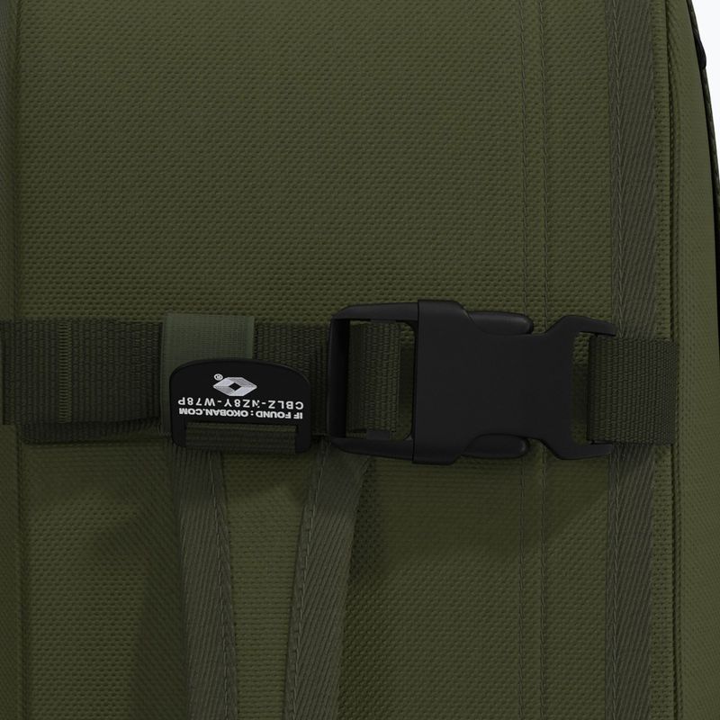 Travel backpack CabinZero Military 28 l green 9