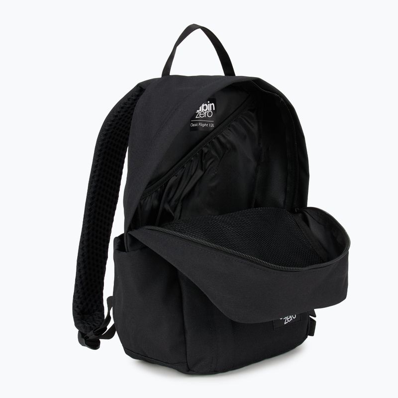 CabinZero Flight 12 l urban backpack absolute black 4