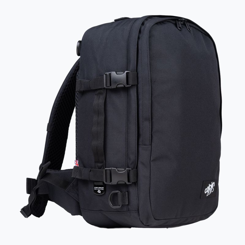 CabinZero Classic Pro 32 l absolute black hiking backpack 2