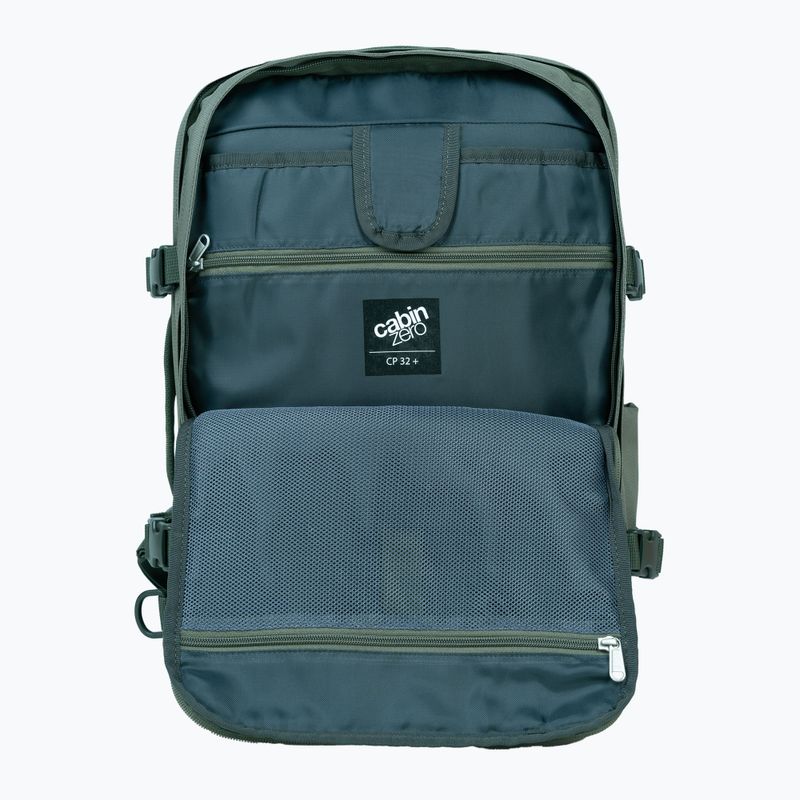 Travel backpack CabinZero Classic Pro 32 l georgian khaki 8