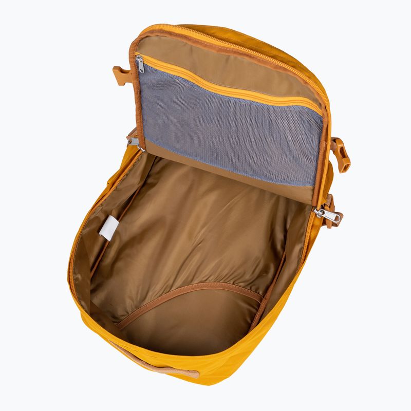 CabinZero Classic Pro 32 l orange chill hiking backpack 9