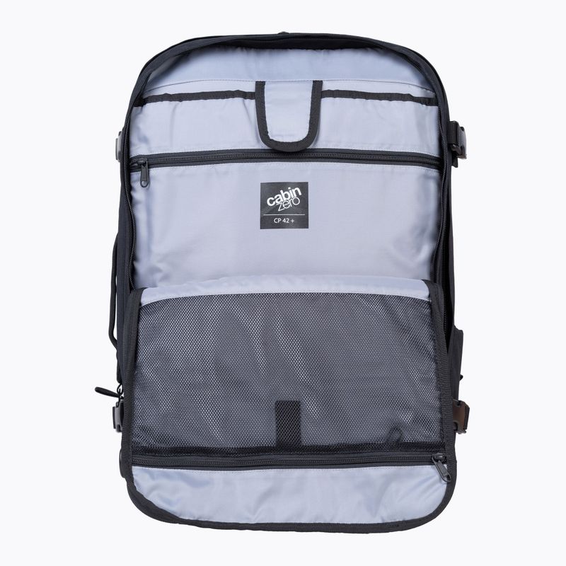 CabinZero Classic Pro 42 l absolute black hiking backpack 8