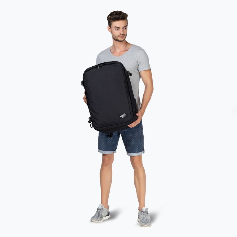 CabinZero Classic Pro 42 l absolute black hiking backpack 14