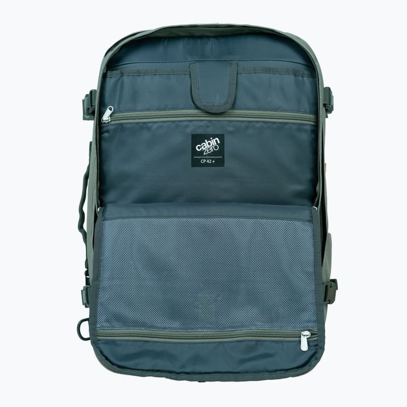 CabinZero Classic Pro 42 l georgian khaki hiking backpack 8