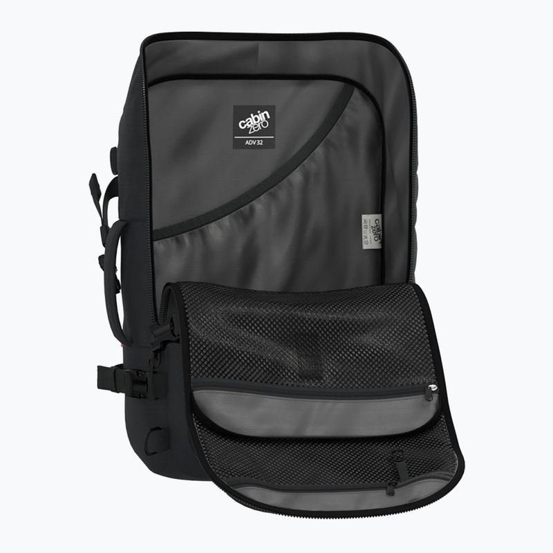 Travel backpack CabinZero Adventure 32 l absolute black 7