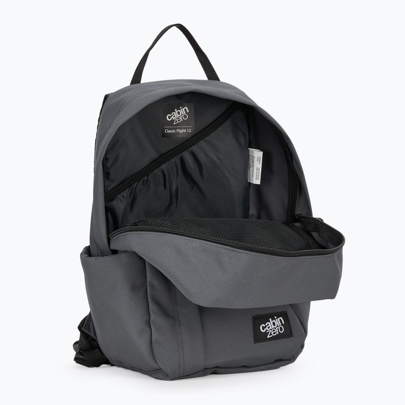 Travel backpack CabinZero Flight 12 l original grey 4