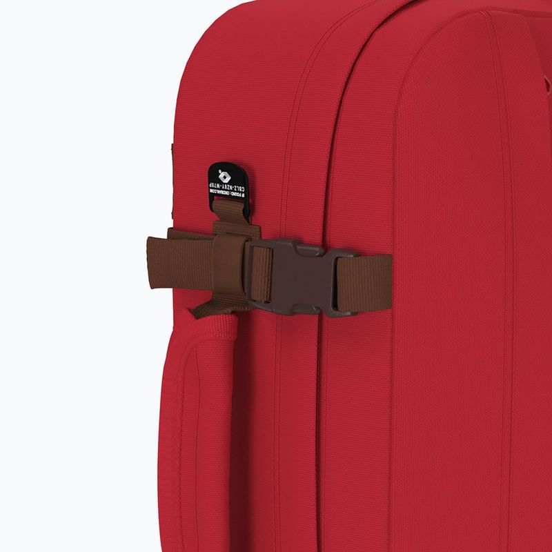 CabinZero Classic 44 l london red hiking backpack 10