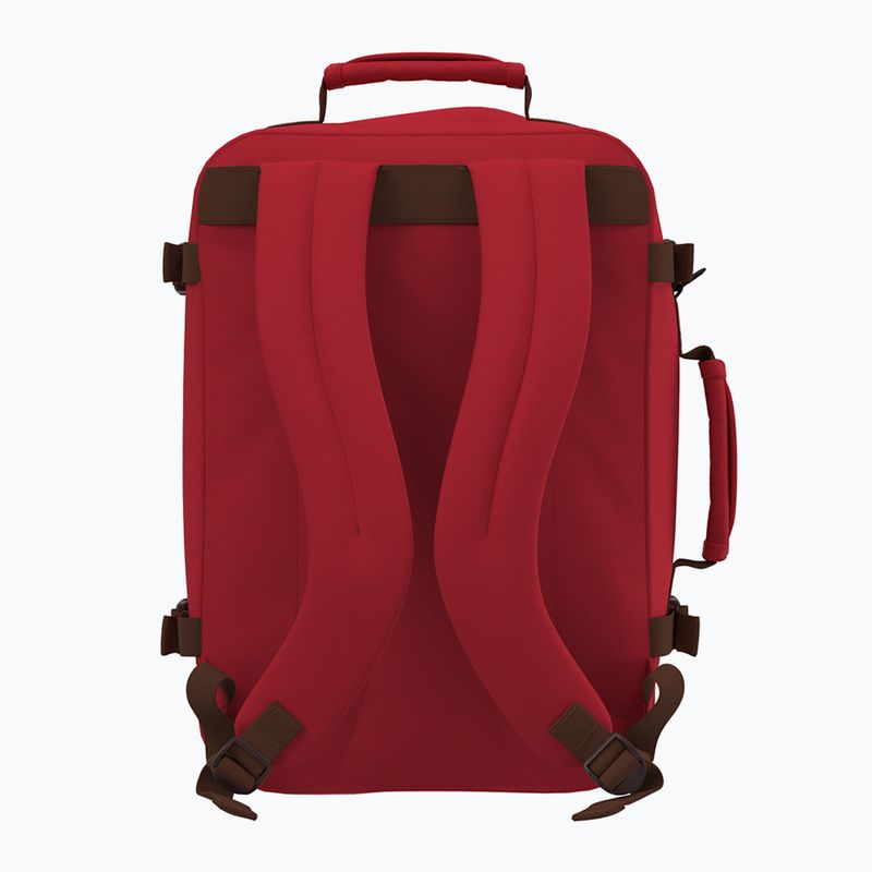 CabinZero Classic 36 l london red hiking backpack 3