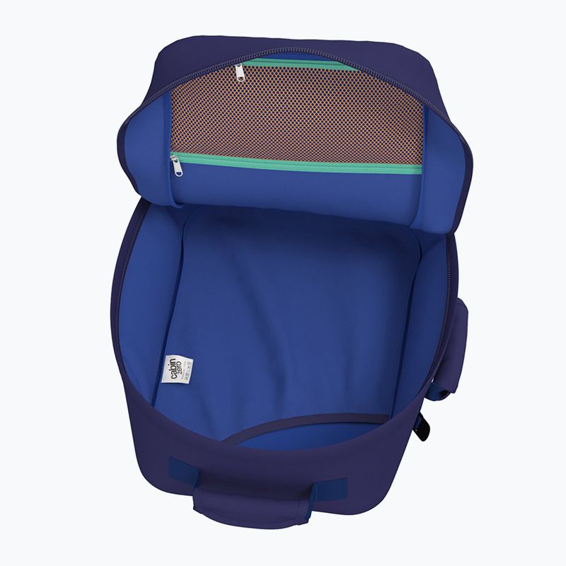 CabinZero Classic 36 l deep ocean hiking backpack 7