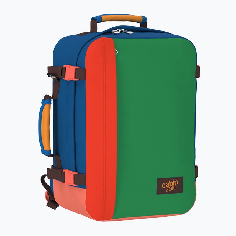 Travel backpack CabinZero Classic 36 l tropical blocks 2