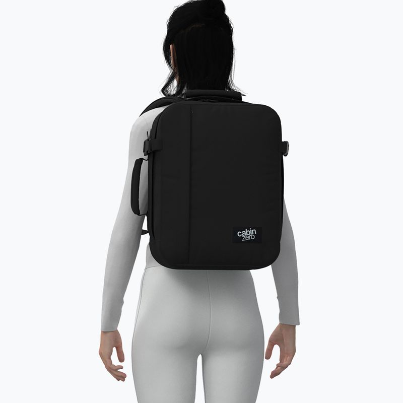 Travel backpack CabinZero Classic Tech 28 l absolute black 14
