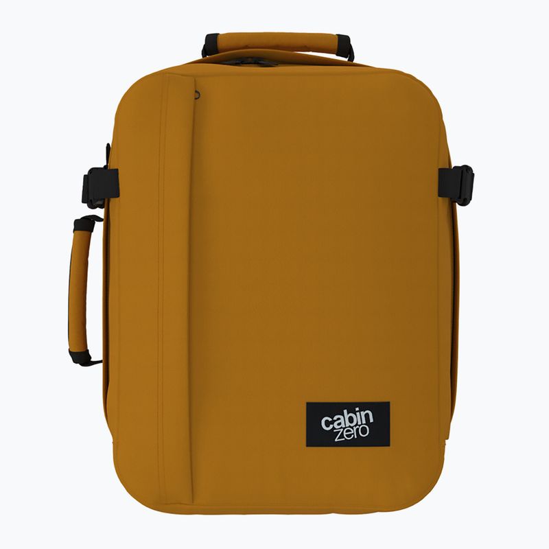 Travel backpack CabinZero Classic Tech 28 l orange chill