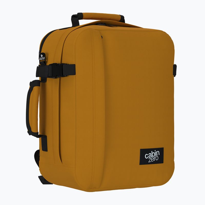 Travel backpack CabinZero Classic Tech 28 l orange chill 6