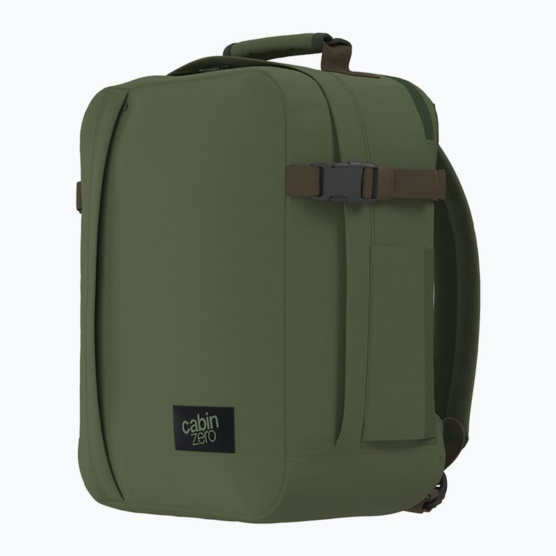 CabinZero Classic Tech 28 l georgian khaki hiking backpack 2