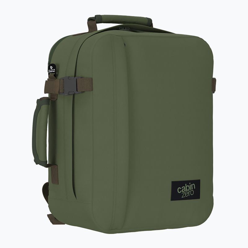 CabinZero Classic Tech 28 l georgian khaki hiking backpack 6