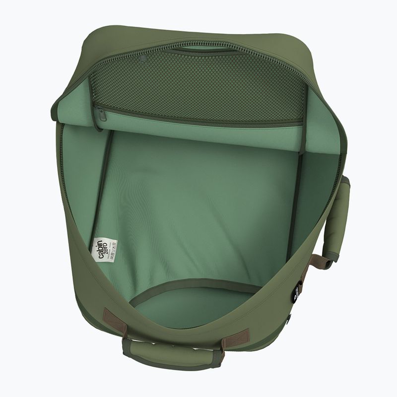 Travel backpack CabinZero Classic Tech 28 l georgian khaki 8