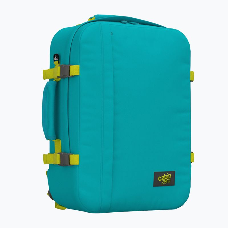 CabinZero Classic 44 l aqua lagoon hiking backpack 2
