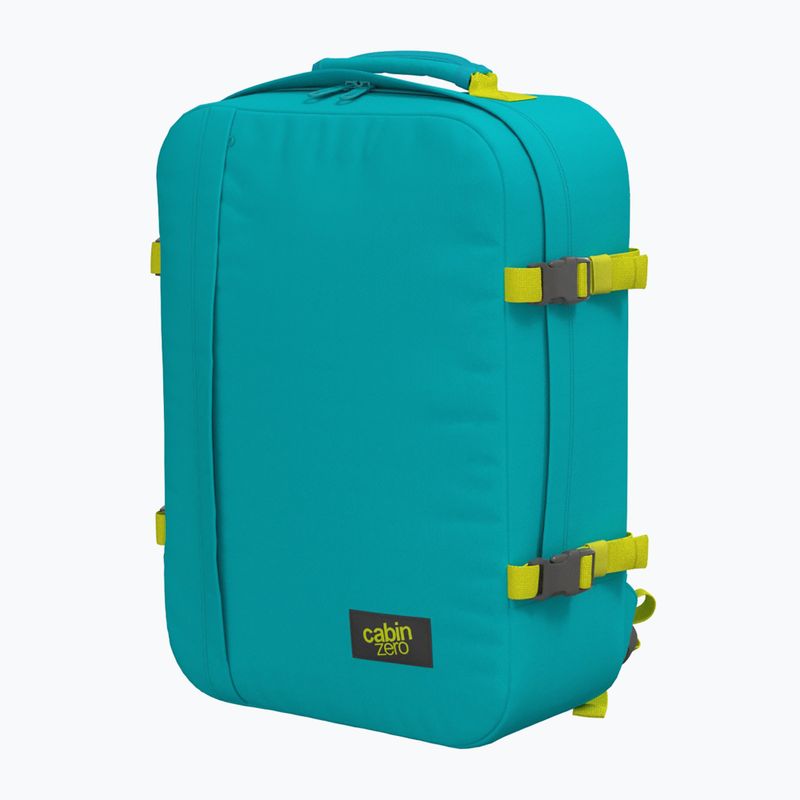 CabinZero Classic 44 l aqua lagoon hiking backpack 4