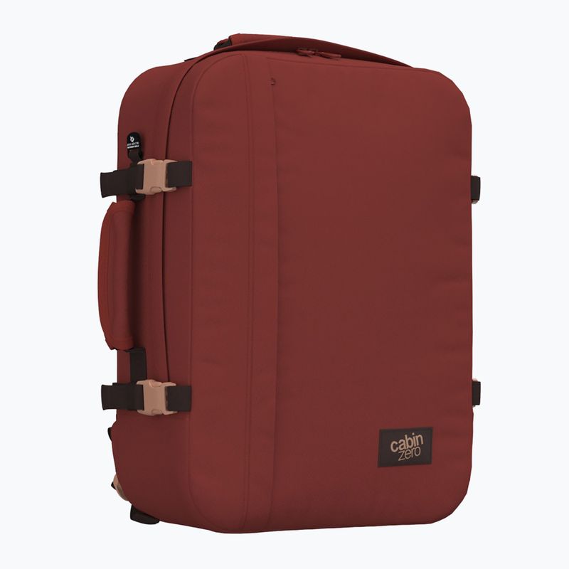 CabinZero Classic 44 l sangria red hiking backpack 2