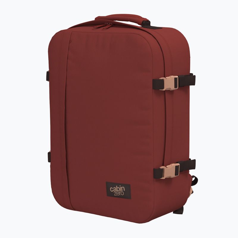 Travel backpack CabinZero Classic 44 l sangria red 4