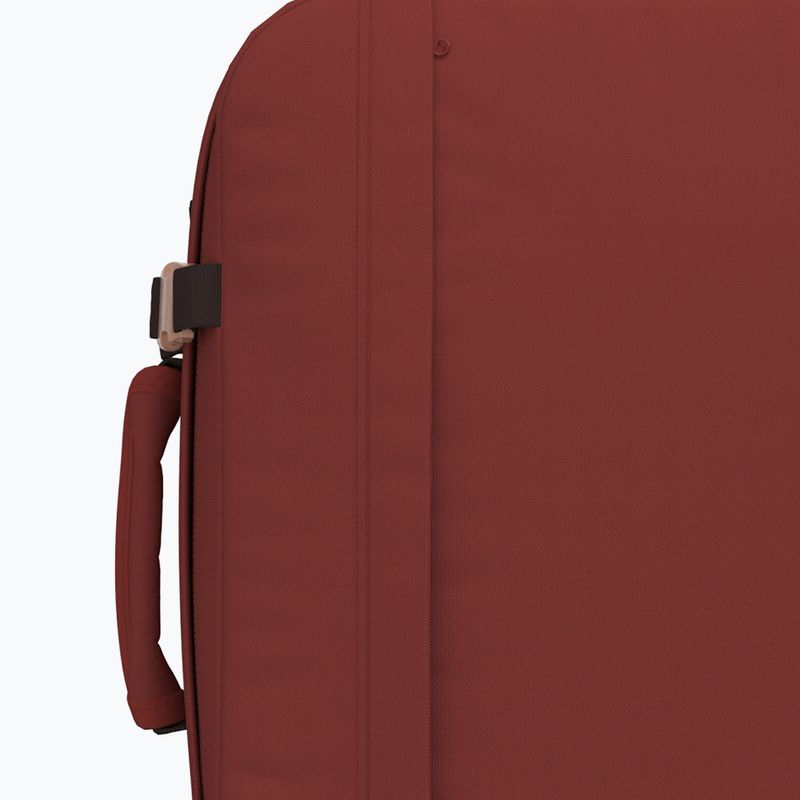 Travel backpack CabinZero Classic 44 l sangria red 9