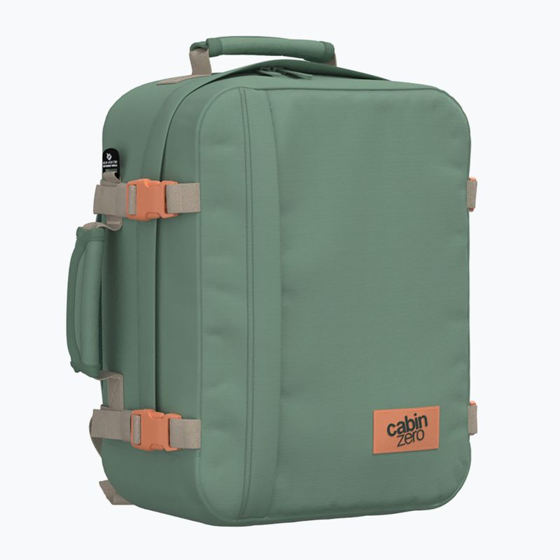 CabinZero Classic 28 l sage forest hiking backpack 2