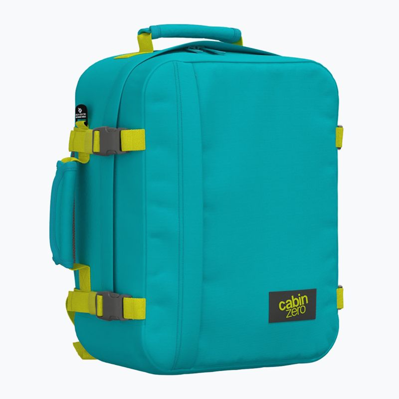 CabinZero Classic 28 l aqua lagoon hiking backpack 2