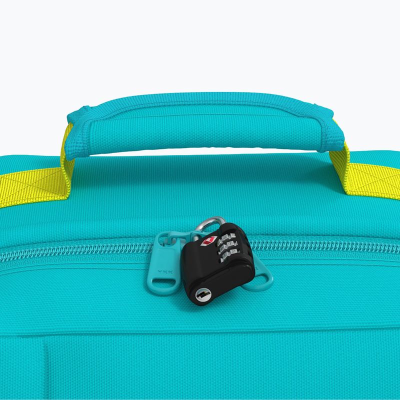 Travel backpack CabinZero Classic 28 l aqua lagoon 8