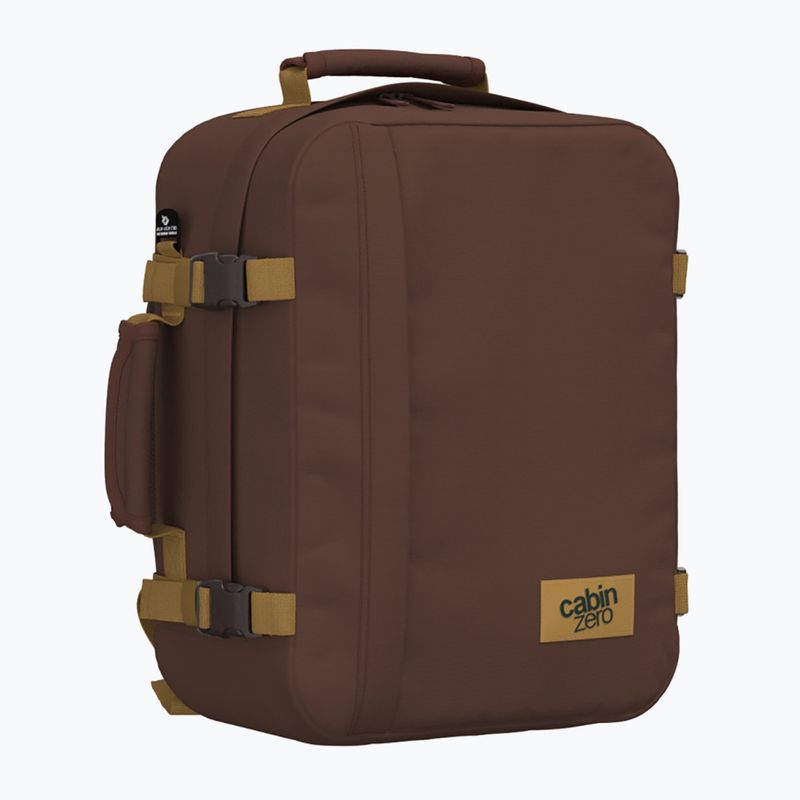CabinZero Classic 28 l belgian chocolate hiking backpack 2