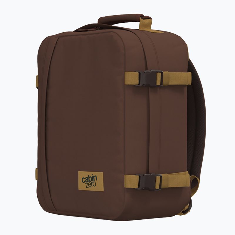 CabinZero Classic 28 l belgian chocolate hiking backpack 4