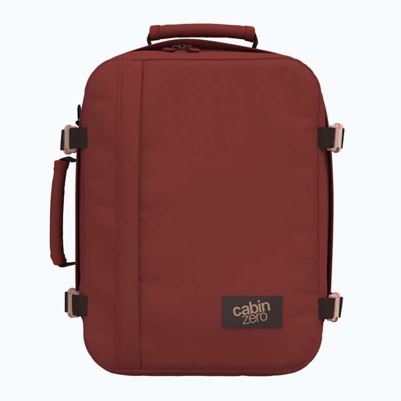 CabinZero Classic 28 l sangria red hiking backpack
