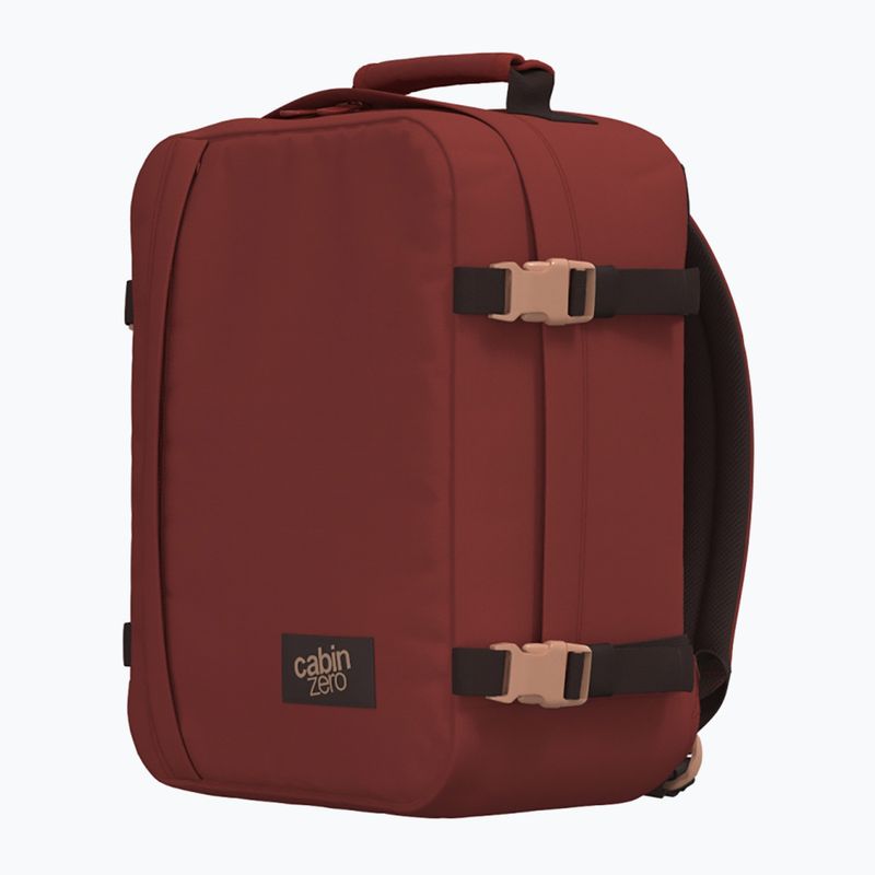 Travel backpack CabinZero Classic 28 l sangria red 4