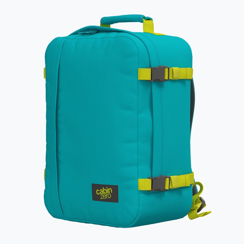 Travel backpack CabinZero Classic 36 l aqua lagoon 4