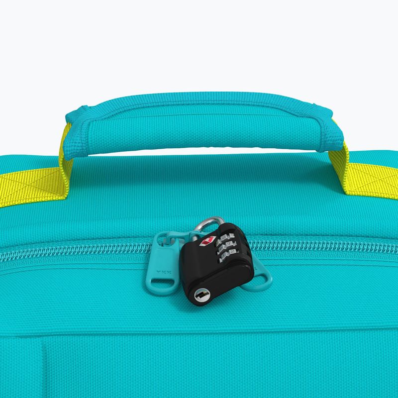 Travel backpack CabinZero Classic 36 l aqua lagoon 8