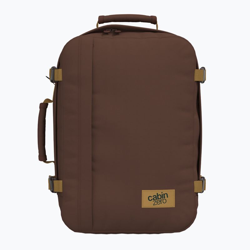 Travel backpack CabinZero Classic 36 l belgian chocolate