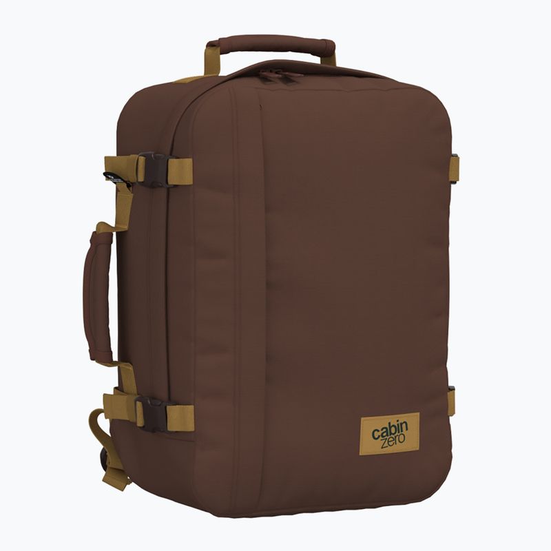 Travel backpack CabinZero Classic 36 l belgian chocolate 2