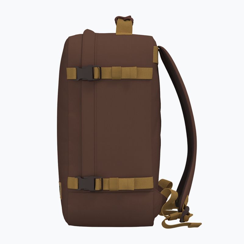 Travel backpack CabinZero Classic 36 l belgian chocolate 6