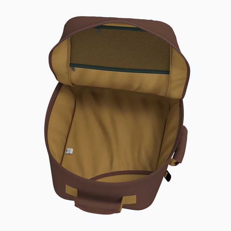 Travel backpack CabinZero Classic 36 l belgian chocolate 7