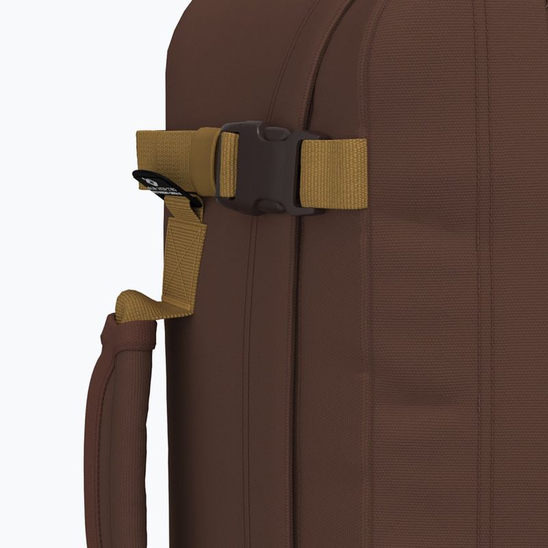 Travel backpack CabinZero Classic 36 l belgian chocolate 9