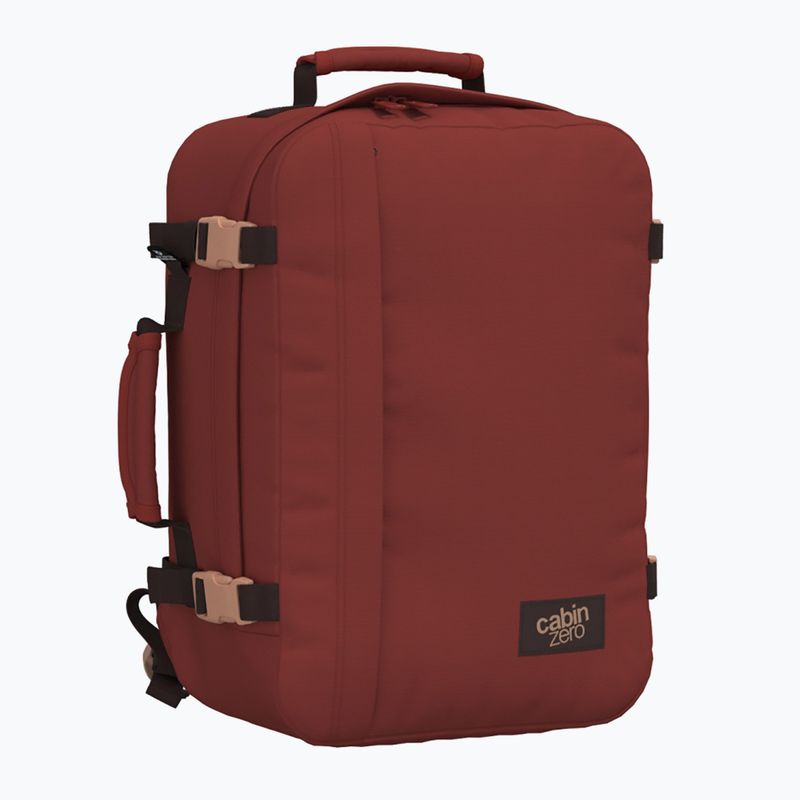 Travel backpack CabinZero Classic 36 l sangria red 2
