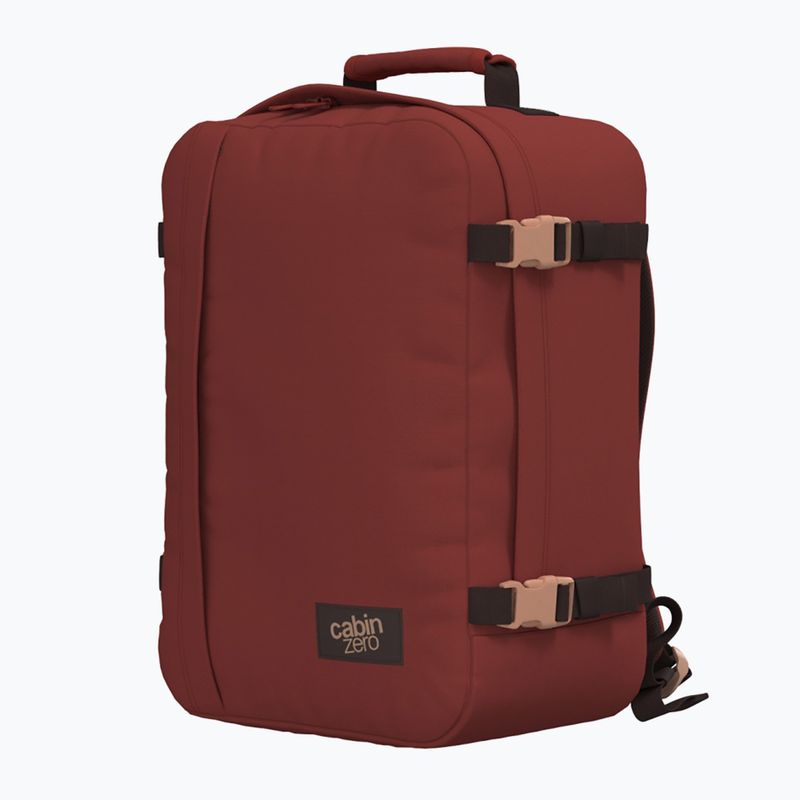 Travel backpack CabinZero Classic 36 l sangria red 4