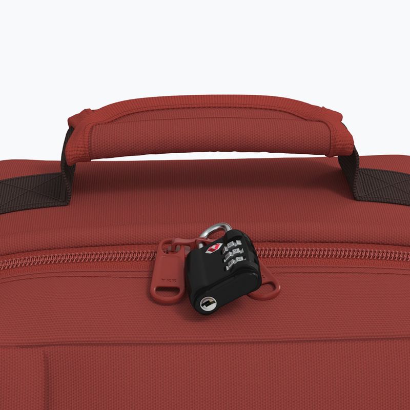 Travel backpack CabinZero Classic 36 l sangria red 8