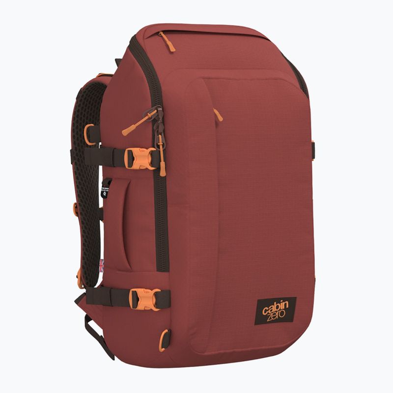 Travel backpack CabinZero Adventure 32 l sangria red 2