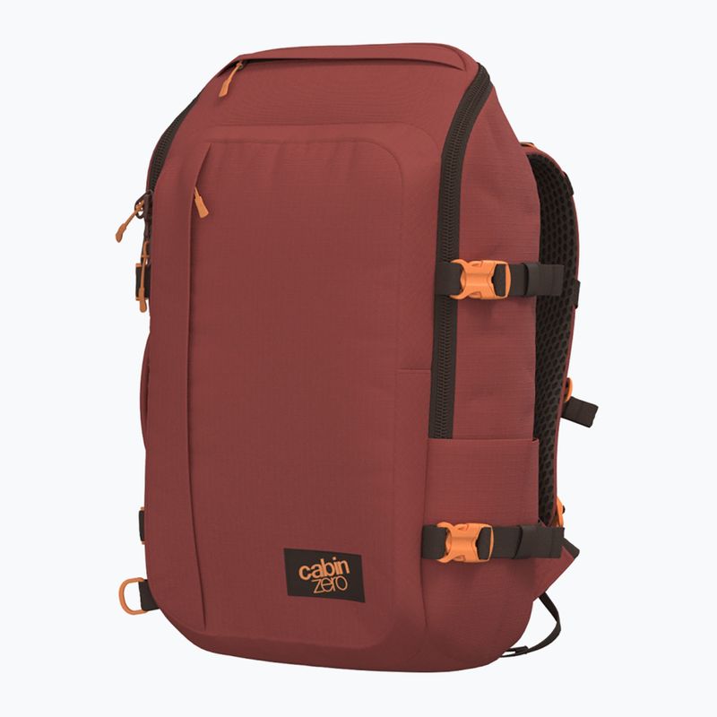 Travel backpack CabinZero Adventure 32 l sangria red 4