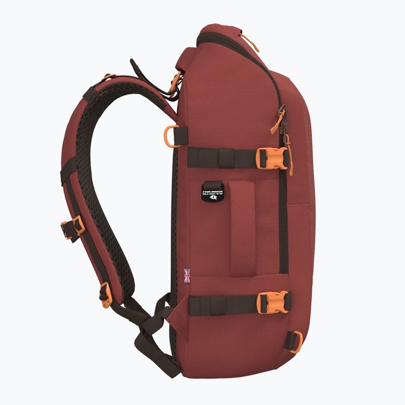 Travel backpack CabinZero Adventure 32 l sangria red 5